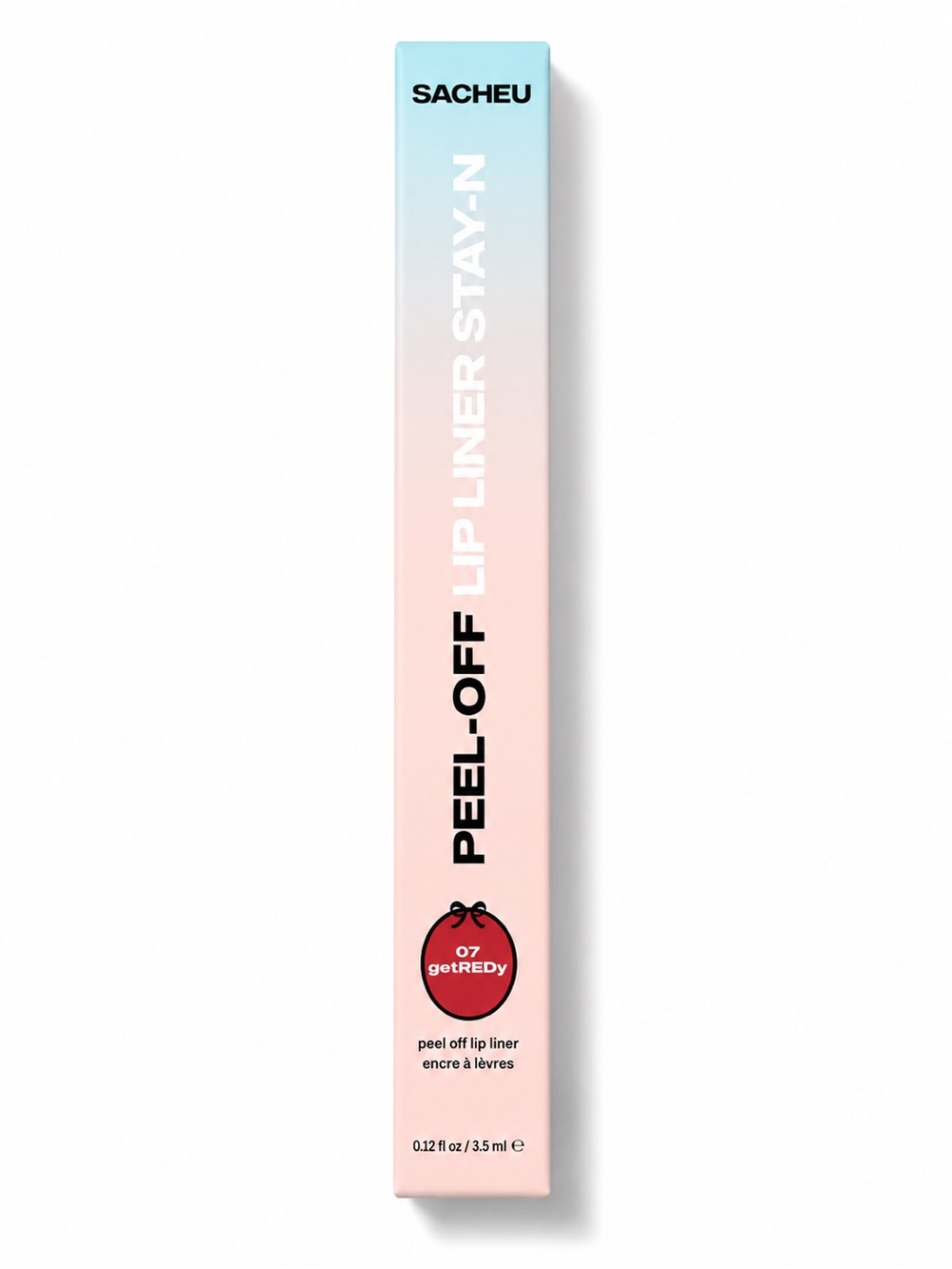 SACHEU Peel-Off Lip Liner Stay-N in getREDy